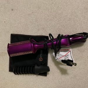 InStyler Original Rotating Hot Iron, Purple, 1-1/4